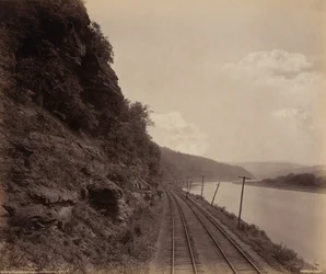 Kathedralenfelsen, Susquehanna in der Nähe von Meshoppen, ca. 1895