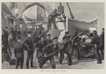 Übungseinsatz an Bord der HMS Australia