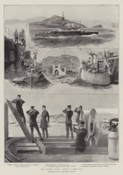 Die östliche Krise, Szenen in der Canea-Bucht