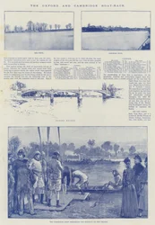 Das Oxford und Cambridge Boot-Rennen