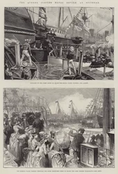 Die Jubiläumsflottenparade der Königin in Spithead