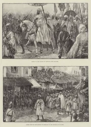 Der Sultan von Marokko in Tanger