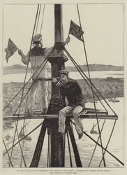 Der Krieg im Sudan, Signalisierung der Position des Feindes bei Trinkitat an Admiral Sir W. Hewett