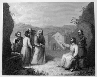 Christus und seine Jünger