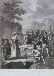 Gravur von William Hogarth