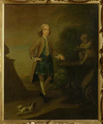 Horace Walpole, im Alter von 10 Jahren, 1727-8