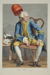 John Wilkes Esq., Illustration aus 