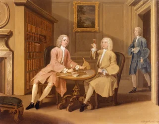 Mr. Woodbridge und Captain Holland