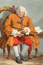 Porträt von Simon Fraser, Lord Lovat, 25. August 1746, Illustration aus 