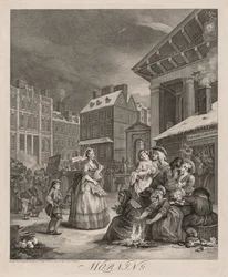 Die vier Tageszeiten, 1738