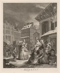 Die vier Tageszeiten: Morgen, 1738