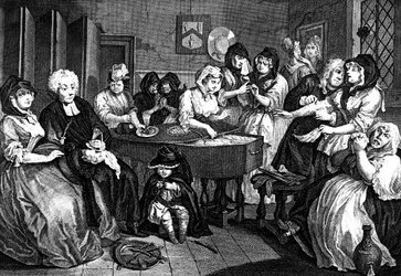 Der Lebensweg einer Dirne, 1733