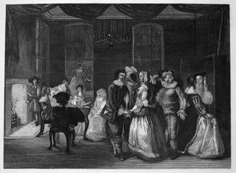 Die königliche Maskerade im Somerset House