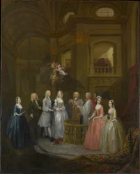 Die Hochzeit von Stephen Beckingham und Mary Cox