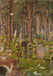 Die schlafende Stadt: der Friedhof von Pera, Konstantinopel