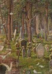 Die schlafende Stadt: der Friedhof von Pera, Konstantinopel