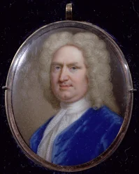 Miniatur von George Frederick Handel (1685-1759)