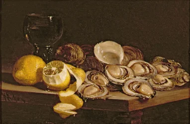 Studie von Austern, 1884
