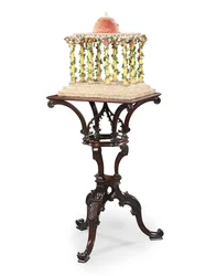 George III Stativ mit Tempel
