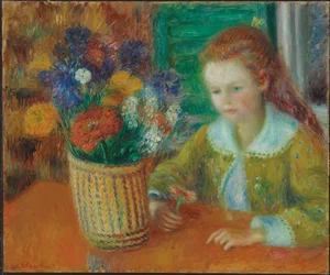 Die Frühstücksveranda, ca. 1920