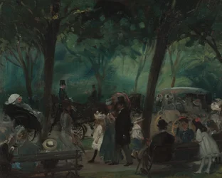 Die Fahrt, Central Park, ca. 1905