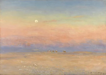 Wüstenkarawane, 1900