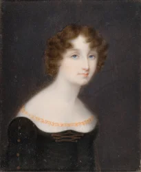 Porträt von Georgina Elizabeth, Ehefrau des 2. Earl of Bradford (1792-1842), ca. 1828-42