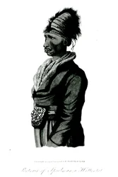 Porträt von Speelman, einem Hottentotten, 1814