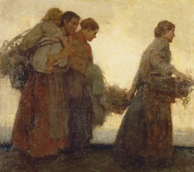 Auf den Deichen, ca. 1910