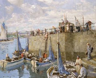 Sardinenfischer, Concarneau