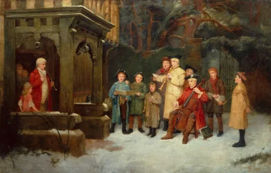 Die Weihnachtsliedersänger