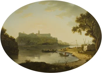 Ansicht von Villeneuve-les-Avignon, ca. 1770