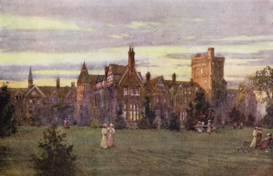 Girton College, Abend