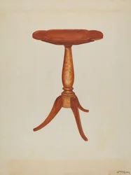 Kipptisch oder Kanttisch, 1937
