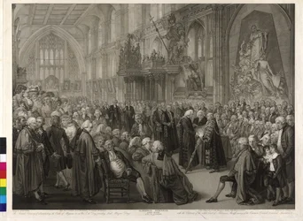 Der Lord Mayor von London Nathaniel Newnham