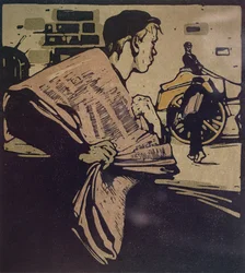 Zeitungsjunge aus 