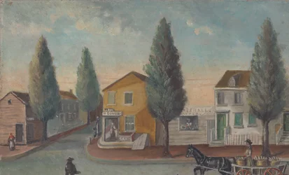 Der Bäckerwagen, 1870er Jahre