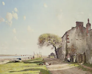 Ein Dorf in Lancashire