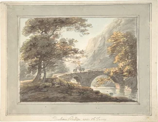 Denham-Brücke über den Tavy, 1780-1830