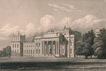 Blenheim, Südostansicht, Oxfordshire, 1831