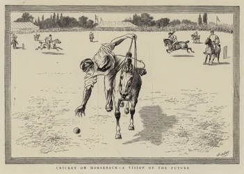 Cricket zu Pferd, eine Vision der Zukunft