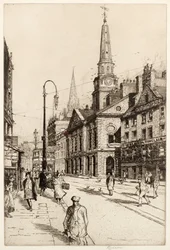 Das Alte Rathaus, Dundee, um 1930
