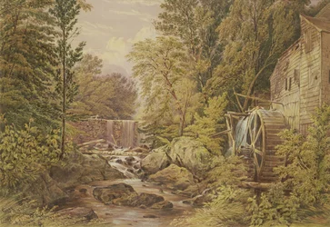 Carls Mühle, Tarrytown, New York, 1851