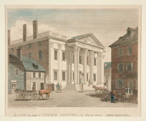 Bank der Vereinigten Staaten, in der Third Street Philadelphia