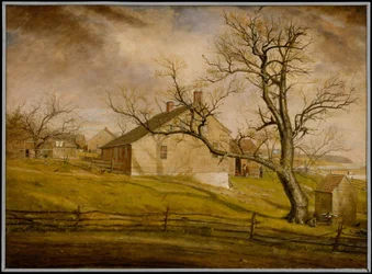 Farmhäuser auf Long Island