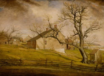 Farmhäuser auf Long Island