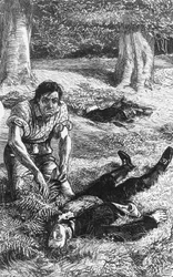 Illustration für Adam Bede, Roman von George Eliot
