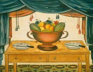 Schale mit Früchten, um 1830
