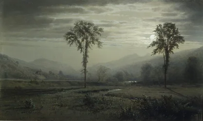 Mondlicht auf dem Mount Lafayette, New Hampshire, 1873