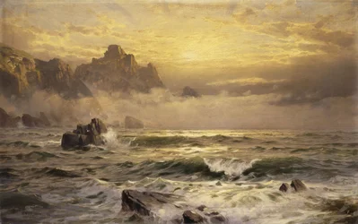 Morgennebel, Guernsey, 1898